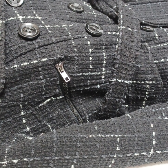 Maralyn & Me B/W coat, M, GUC - Picture 4 of 9